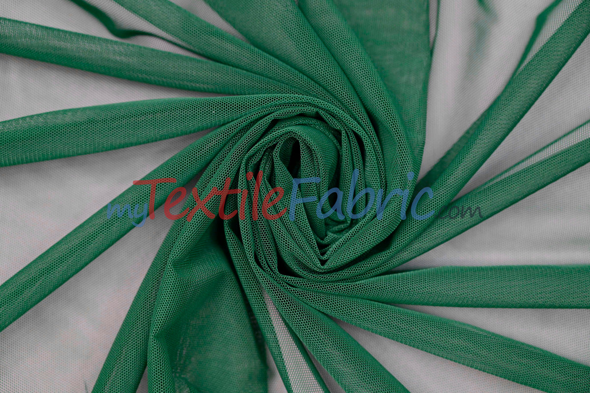 Super Soft Power Mesh Spandex Fabric - Multiple Colors, 58/60" Width (1 Yard)