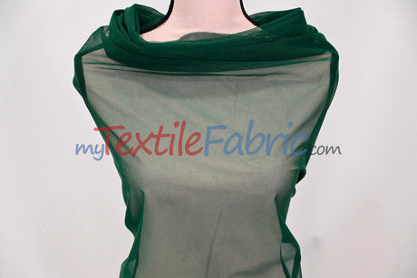 Super Soft Power Mesh Spandex Fabric - Multiple Colors, 58/60" Width (1 Yard)