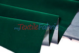 Scuba Flocking Velvet Fabric - Red, Flag Green, Hunter Green, Royal Blue, Black, 60" Width (1 Yard)