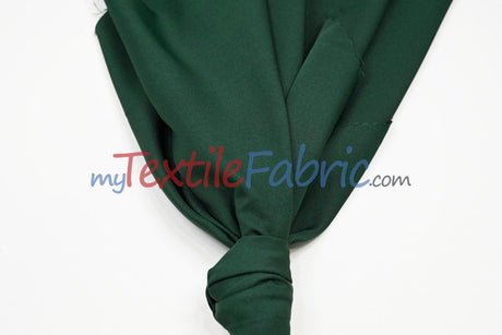 Visa Polyester Poplin Fabric - Solid, 58/60" Width (1 Yard)