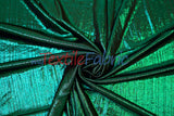 Metallic Stretch Slinky Polyester Spandex Fabric - Metallic Solid, 58" Width, Multiple Colors (1 Yard)