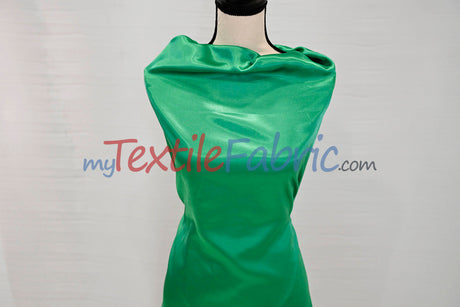 Charmeuse Satin Polyester Fabric - Solid, 58/60" Width, Multiple Colors (1 Yard)