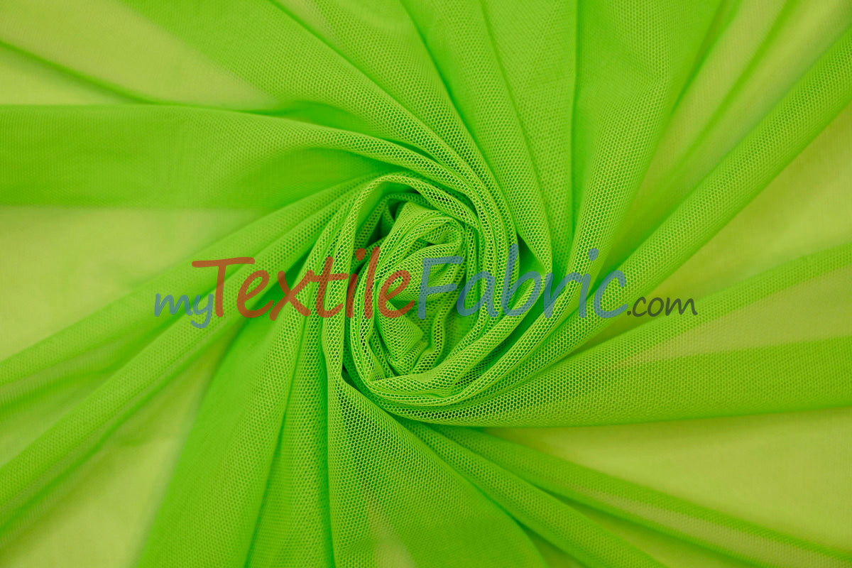 Super Soft Power Mesh Spandex Fabric - Multiple Colors, 58/60" Width (1 Yard)