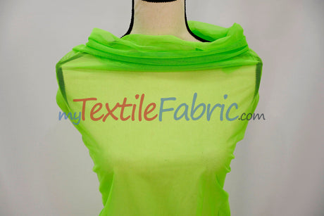 Super Soft Power Mesh Spandex Fabric - Multiple Colors, 58/60" Width (1 Yard)
