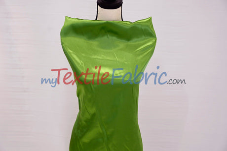 Charmeuse Satin Polyester Fabric - Solid, 58/60" Width, Multiple Colors (1 Yard)