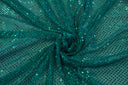 Confetti Dot Sequins Polyester Fabric - 3Mm Sequins, 45" Width (1 Yard)