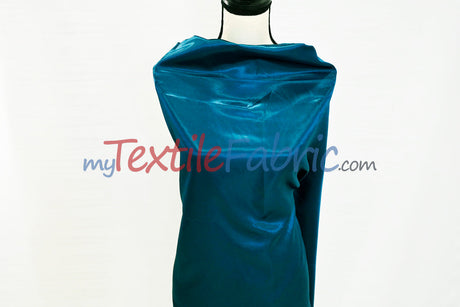 Charmeuse Satin Polyester Fabric - Solid, 58/60" Width, Multiple Colors (1 Yard)