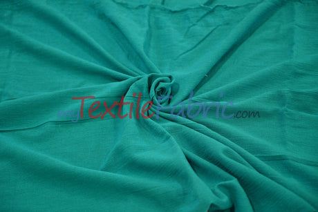 100 Percent Cotton Gauze Fabric - Soft Lightweight Muslin, 46/48" Width, Yards, Bolts, Sample Swatch (1 Yard)