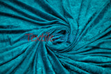 Panne Velvet Polyester Fabric - Crush Panne Velour, Solid, 58/60" Width (1 Yard)