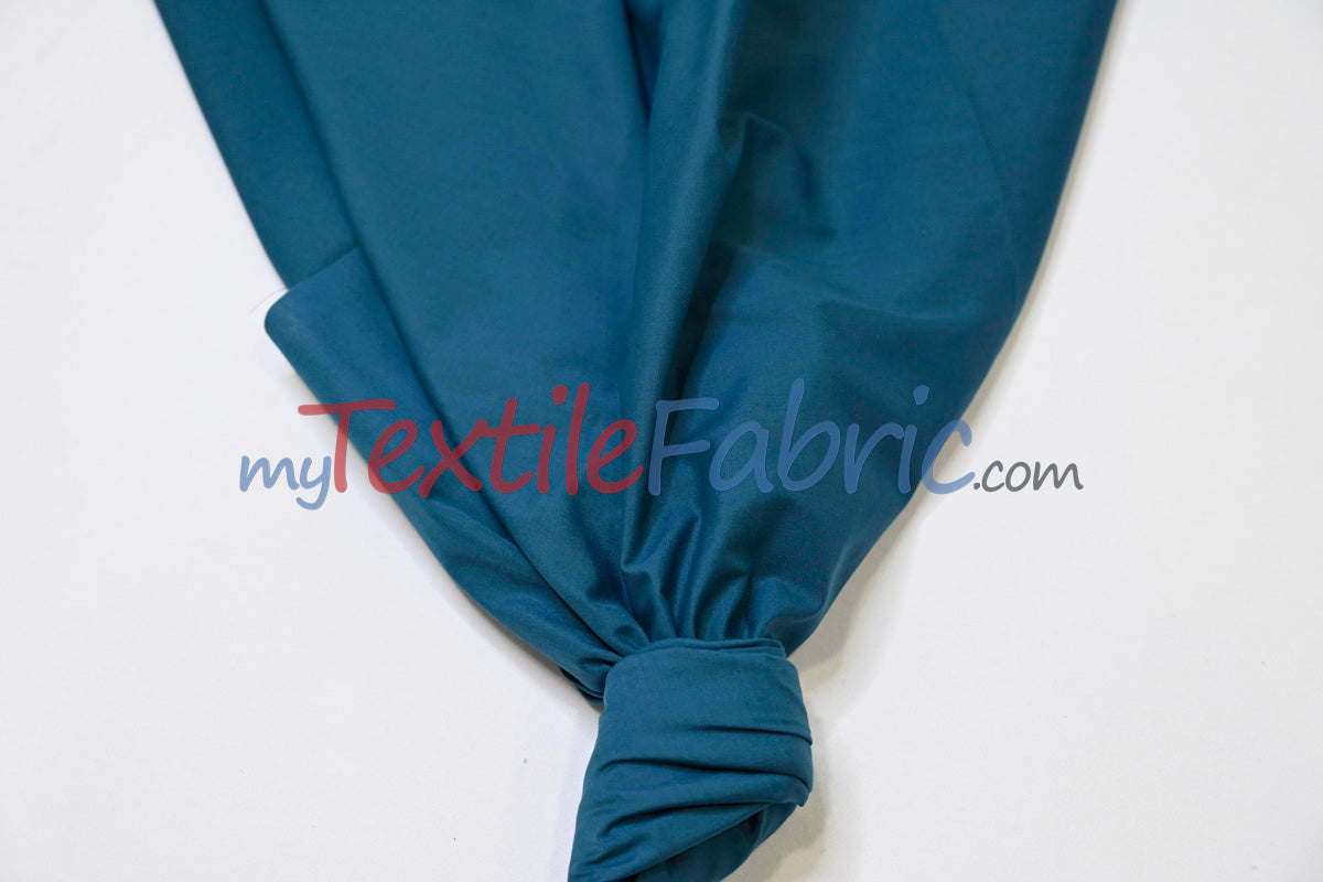 Polyester Cotton Broadcloth Fabric - Solid Colors, 58/60" Width (1 Yard)