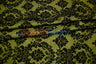 Damask Flocking Taffeta Fabric - Flocking Velvet Damask, 58/60" Width (1 Yard)