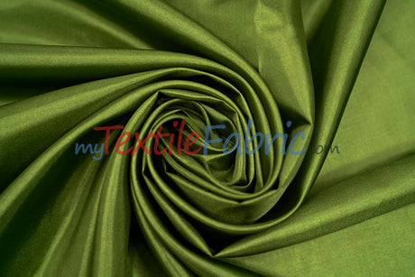 Polyester Silky Habotai Lining Polyester Fabric - Solid, 58" Wide (Sample Swatch)