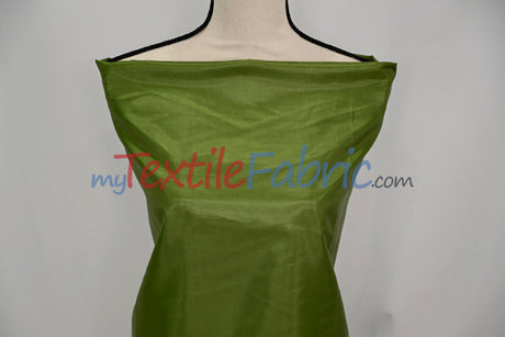 Polyester Silky Habotai Lining Polyester Fabric - Solid Multiple Colors, 58" Width (Continuous Yards)