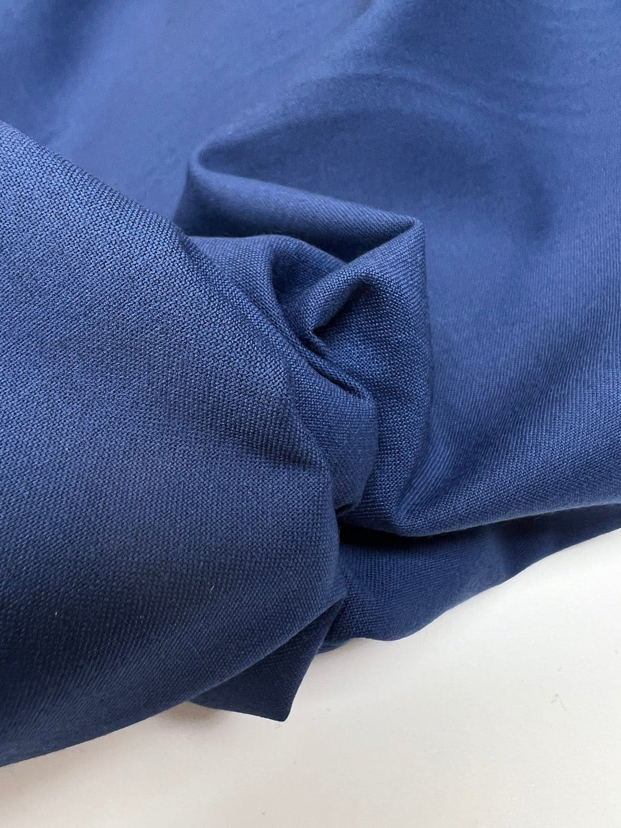 Viscose Polyamide Elastane Woven Fabric Blue Stretch