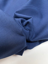 Viscose Polyamide Elastane Woven Fabric Blue Stretch