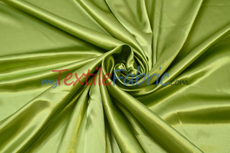Charmeuse Satin Polyester Fabric - Solid, 58/60" Width, Multiple Colors (1 Yard)
