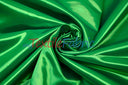 Bridal Satin Polyester Fabric - Shiny Solid, 58/60" Width, Multiple Colors (Yards, Bolts, Sample Swatches)