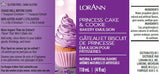LorAnn Oils Princess Cake and Cookie Bakery Emulsion, 4 fl. oz