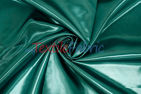 Bridal Satin Polyester Fabric - Shiny Solid, 58/60" Width, Multiple Colors (Yards, Bolts, Sample Swatches)