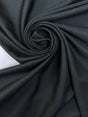 Cotton Wool Jacquard Gray Black Fabric