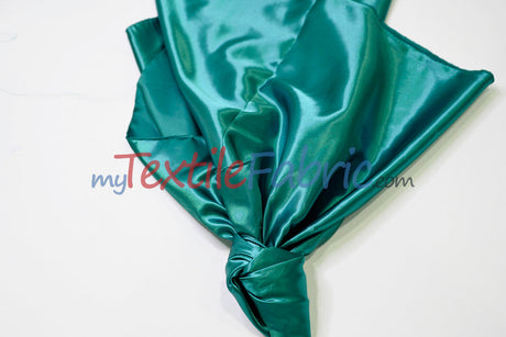 Stretch Charmeuse Satin Fabric - 96% Polyester 4% Spandex, Solid, 58/60" Width (Yards, Bolts, Sample Swatches)
