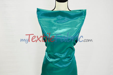 Stretch Charmeuse Satin Fabric - 96% Polyester 4% Spandex, Solid, 58/60" Width (Yards, Bolts, Sample Swatches)