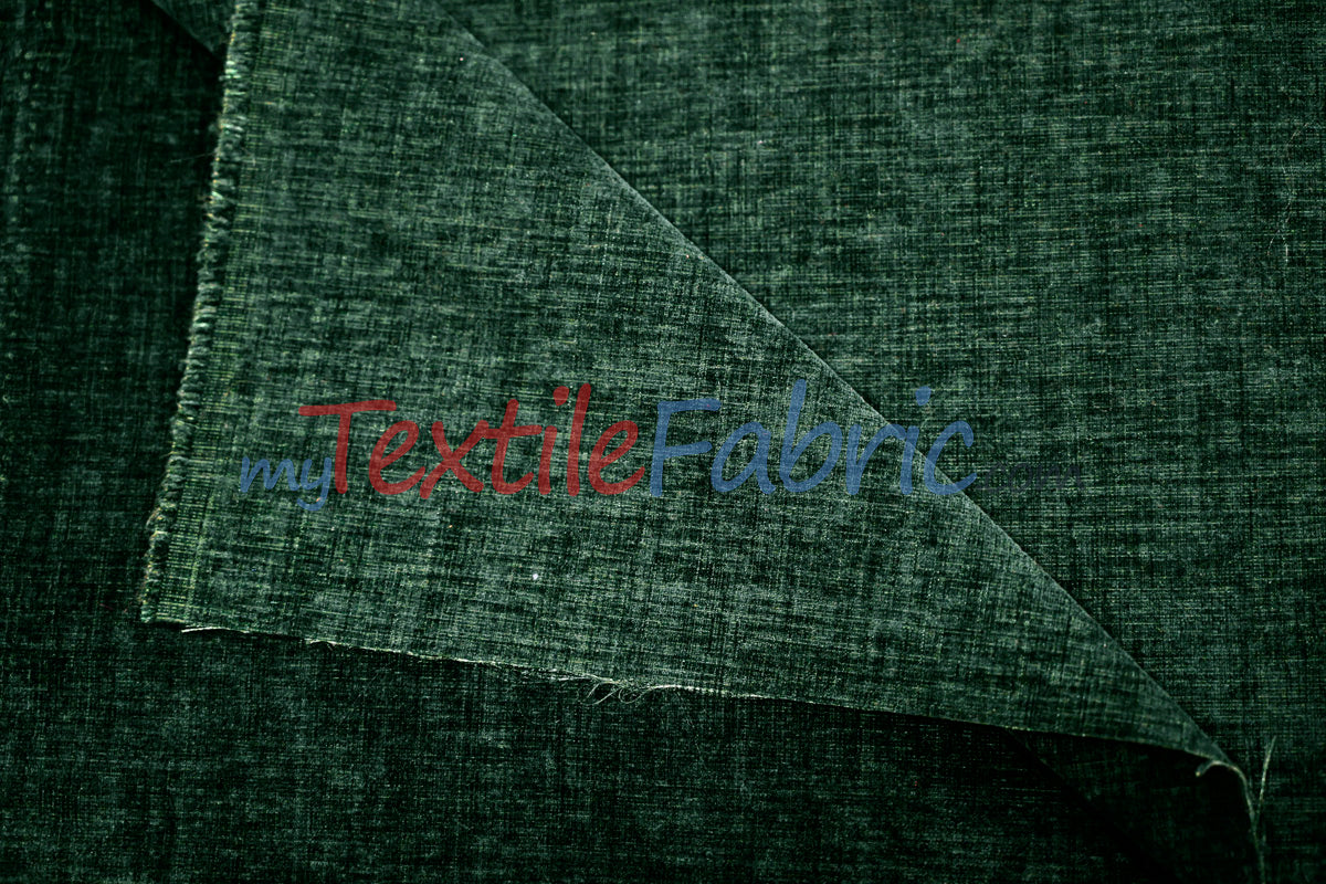Chenille Polyester Fabric - Ultra Soft Velvety Texture, 60" Width, 350 GSM (1 Yard)