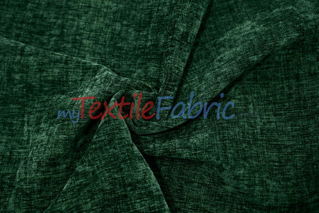 Chenille Polyester Fabric - Ultra Soft Velvety Texture, 60" Width, 350 GSM (1 Yard)