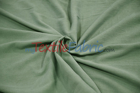 100 Percent Cotton Gauze Fabric - Soft Lightweight Muslin, 46/48" Width, Yards, Bolts, Sample Swatch (1 Yard)