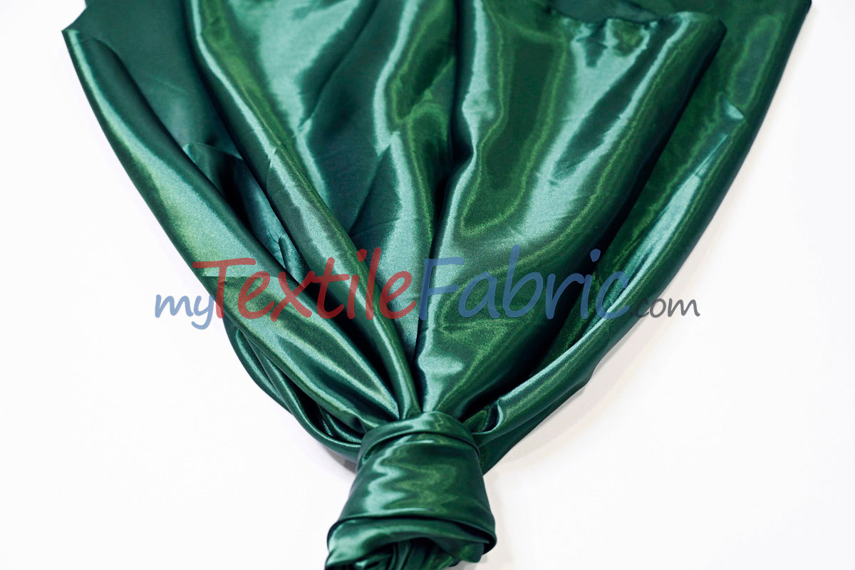 Stretch Charmeuse Satin Fabric - 96% Polyester 4% Spandex, Solid, 58/60" Width (Yards, Bolts, Sample Swatches)