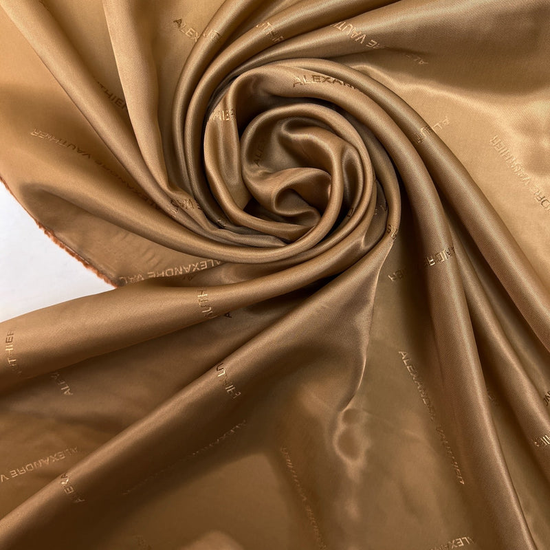 Viscose Lining Brown Shade