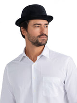 Velvet Derby Hat Costume Accessory - Adults