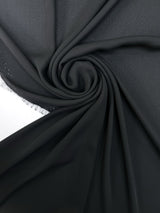 Polyamide Crepe Fabric Black