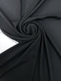 Polyamide Crepe Fabric Black