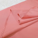 Round Heavy Duty Polyester Tablecloth 90 Inch Rose Pink