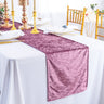 Ice Crushed Velvet Table Runner