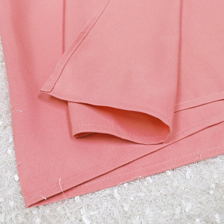 Square Polyester Table Overlay Topper 72x72 Rose Pink