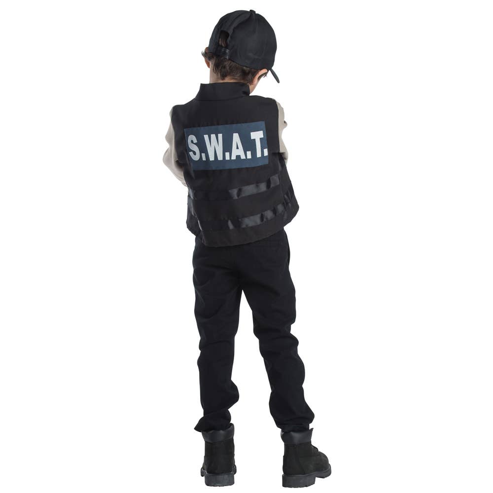 Swat Team Role Play Costume Set
