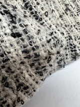Cotton Bouclé Melange Black