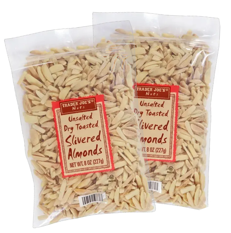 RADYAN Gourmet Unsalted Slivered Almonds