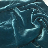 Silk Rayon Velvet Fabric - 80 Percent Rayon 20 Percent Silk, Velvet, 45" Width, 180 GSM (1 Yard)