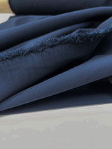 Blue Polyester Elastane Knit