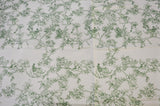 Ben Toile Polyester Fabric - French Toile Print, 58/60" Width, 4 Colors (1 Yard)