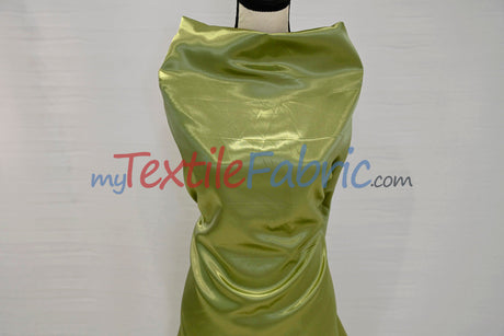 Charmeuse Satin Polyester Fabric - Solid, 58/60" Width, Multiple Colors (1 Yard)