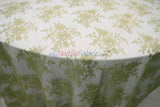Chantilly Lace Polyester Fabric - Floral Embroidery, Sheer Mesh, 52" Width (1 Yard)