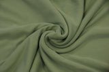Interlock 70 Denier Polyester Fabric - Solid White, Ivory, Black, 58/60" Width (1 Yard)