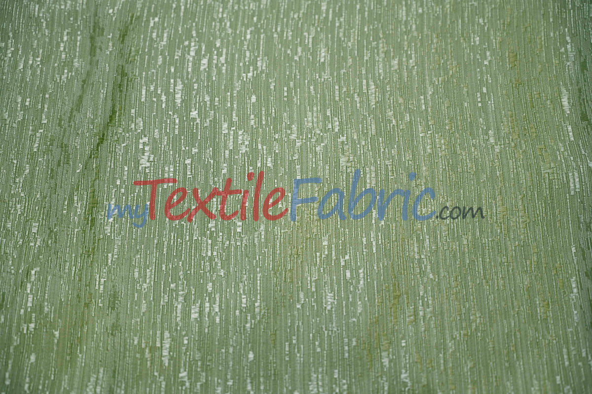 Luxury Jacquard Polyester Fabric - Solid Textured, 58/60" Width, Multiple Colors (1 Yard)