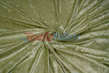 Panne Velvet Polyester Fabric - Crush Panne Velour, Solid, 58/60" Width (1 Yard)