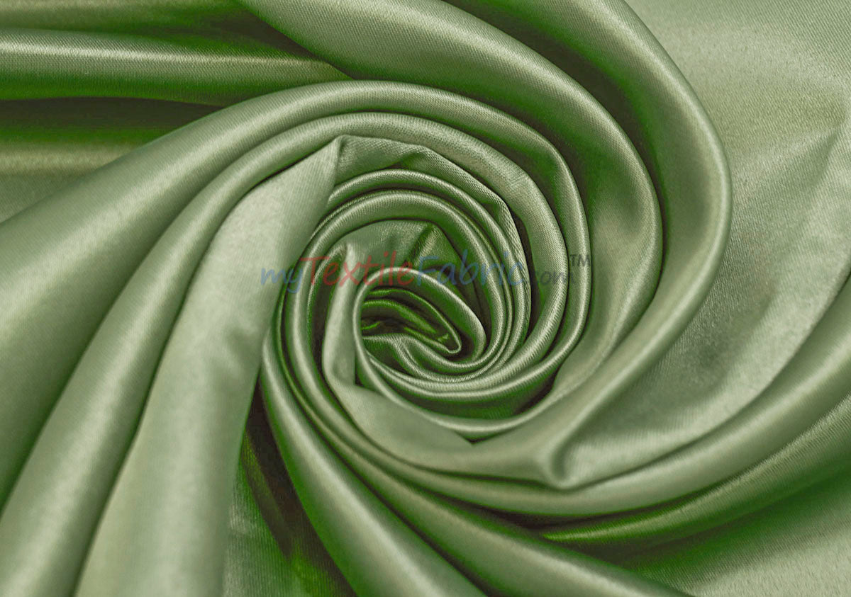 Lamour Satin Polyester Matte Satin Fabric - Multiple Colors, 58/60" Width (1 Yard)