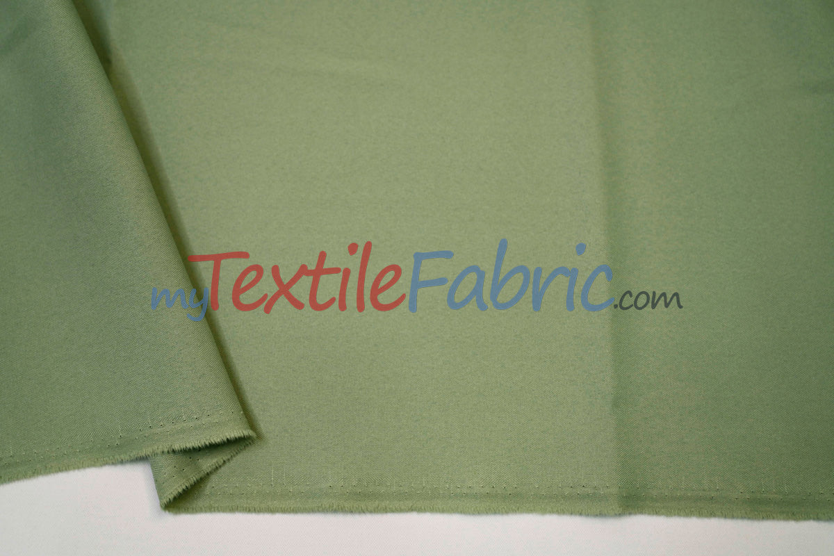 Visa Polyester Poplin Fabric - Solid, 58/60" Width (1 Yard)
